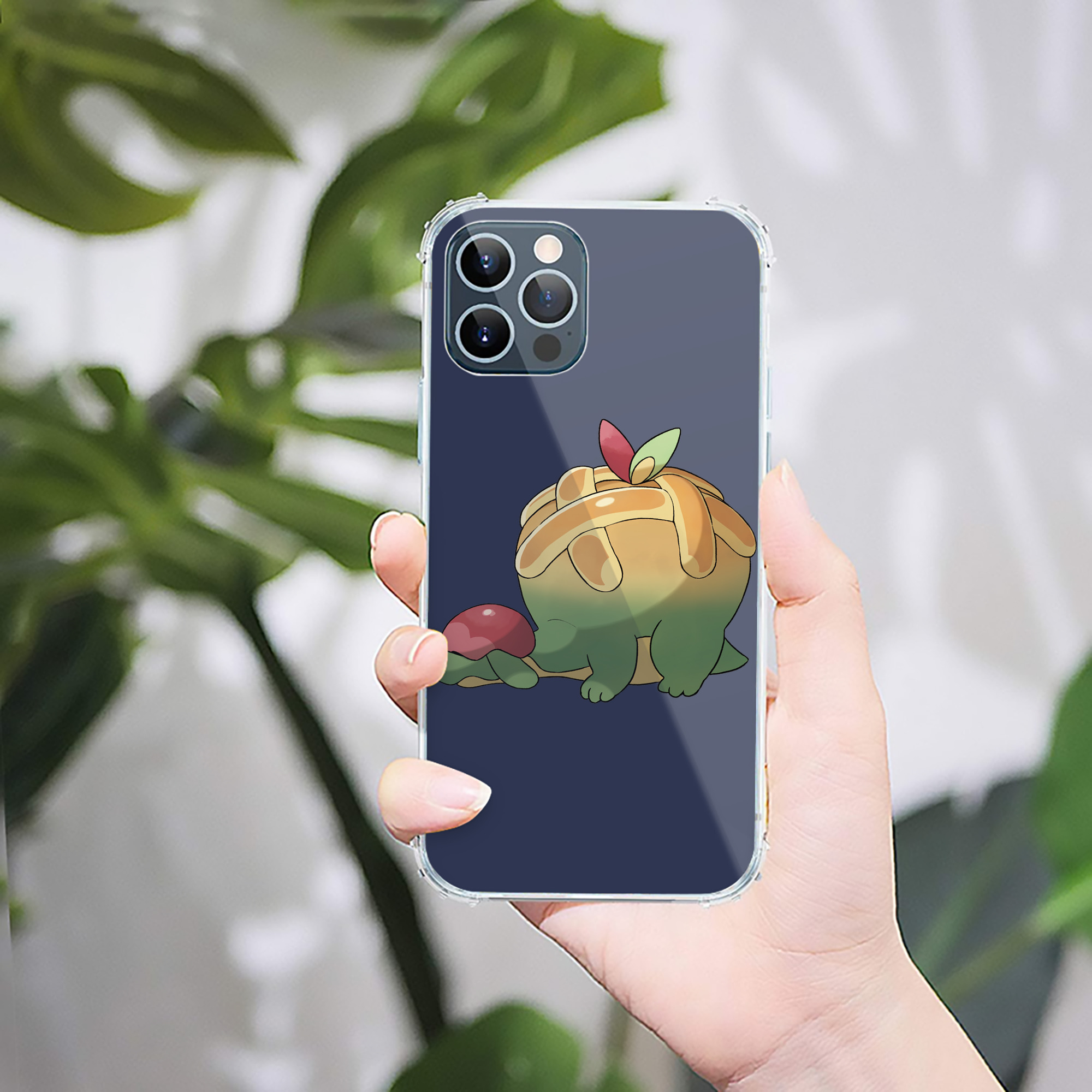 （画像用） ポケットモンスター Pokémon 【iPhone 12シリーズ対応】透明スマホケース（クリアソフトケース）
